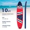 Inflatable Paddle Board with Triple Fins and Adjustable Handle